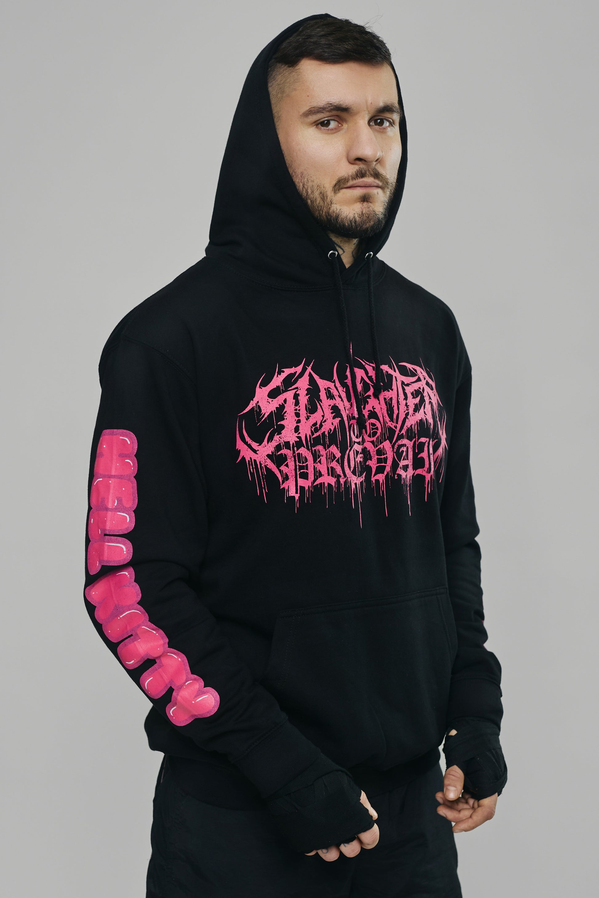 SLAUGHTER TO PREVAIL - HELL KITTY HOODIE - First Blood Merchandise