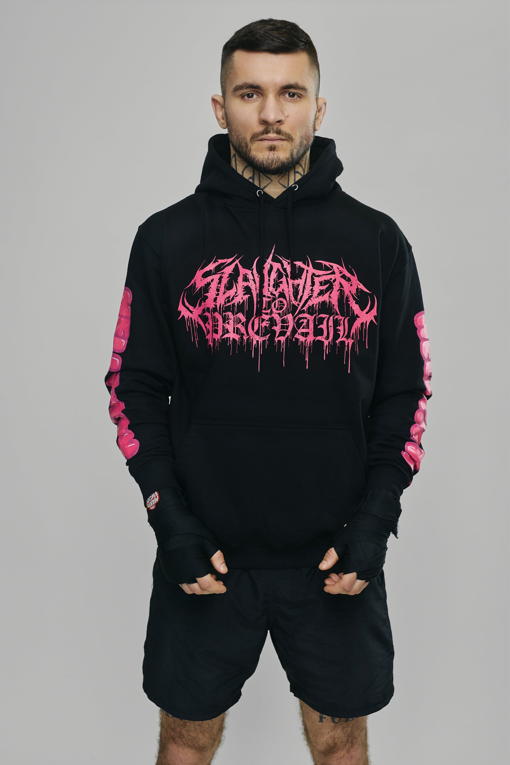 SLAUGHTER TO PREVAIL - HELL KITTY HOODIE - First Blood Merchandise