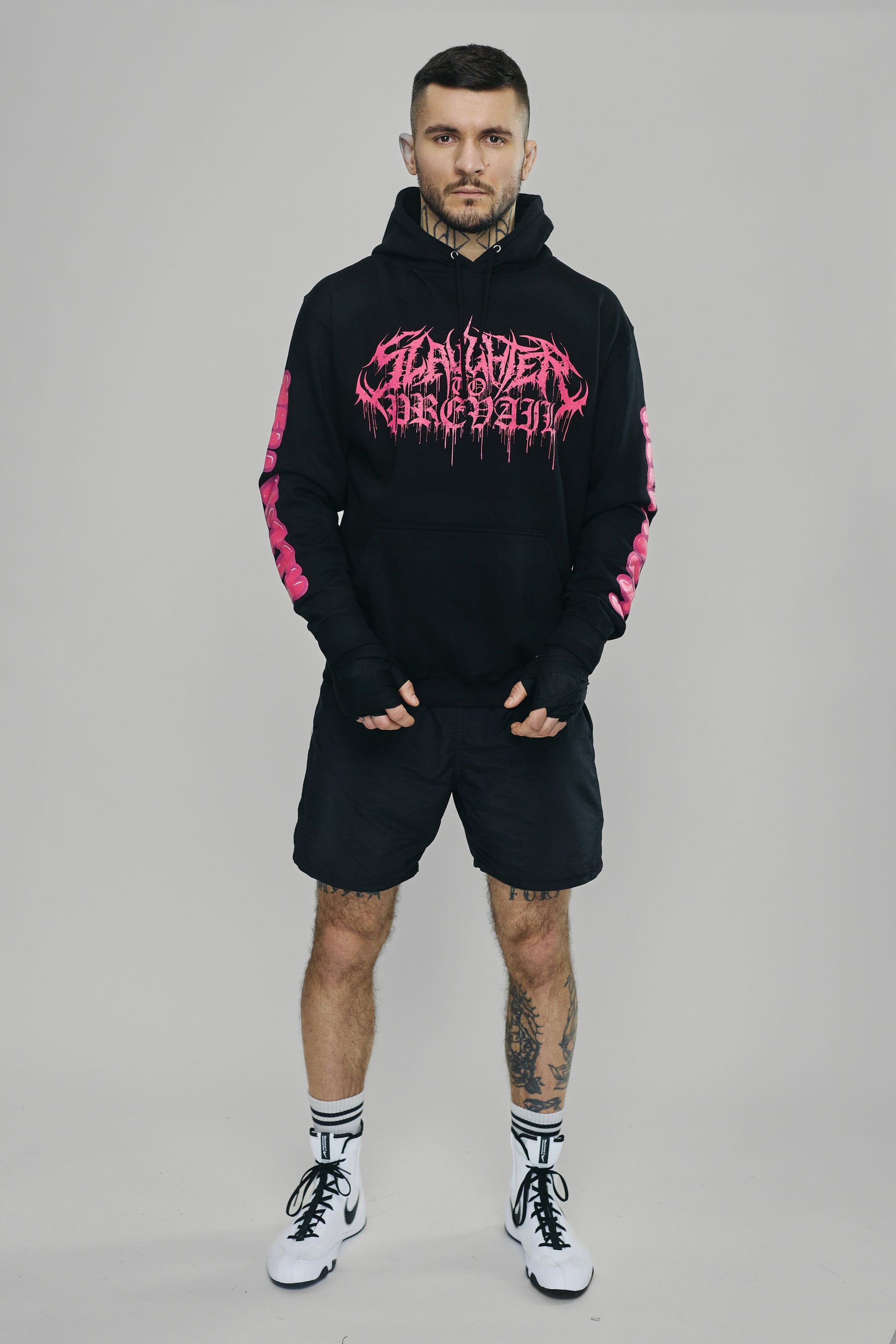 SLAUGHTER TO PREVAIL - HELL KITTY HOODIE - First Blood Merchandise