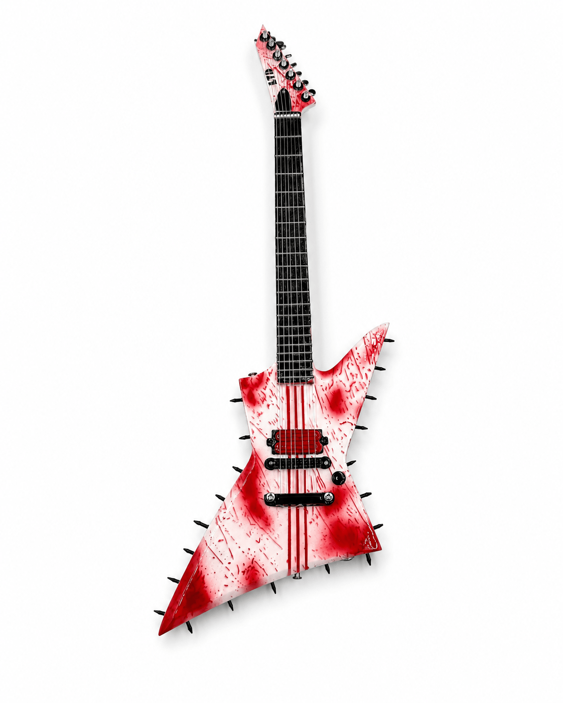 Slaughter to Prevail - Jack's Signed White Mini Guitar
