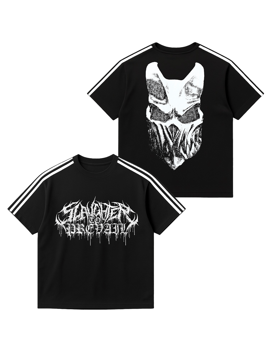 Slaughter to Prevail - Logo/Stripes - T-Shirt