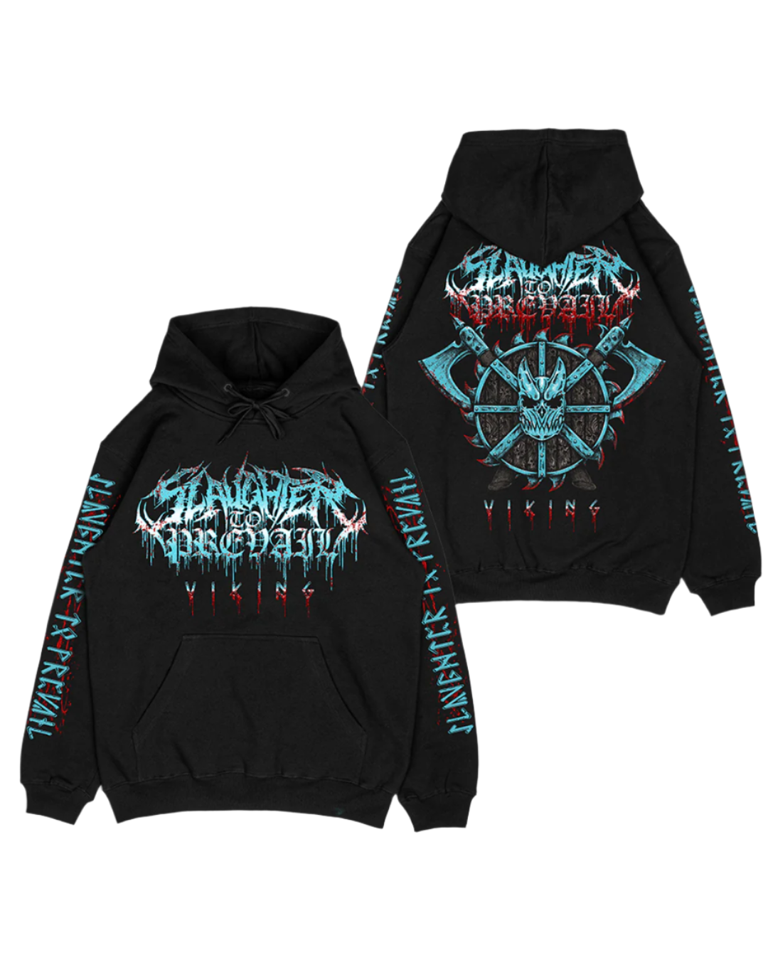 SLAUGHTER TO PREVAIL - VIKING HOODIE - First Blood Merchandise