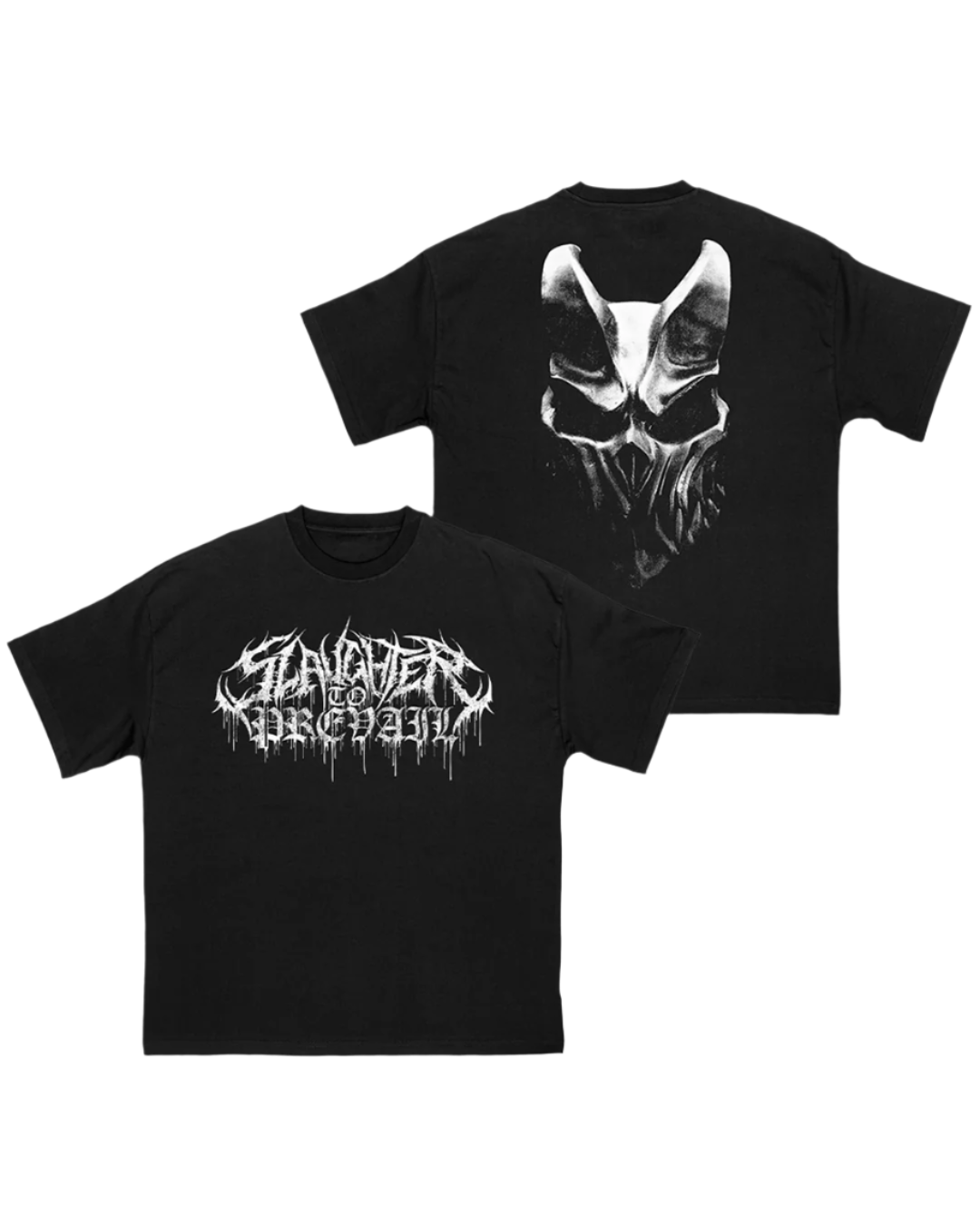 Slaughter to Prevail - White Logo Mask - T-Shirt Slaughter to Prevail - White Logo Mask - T-Shirt