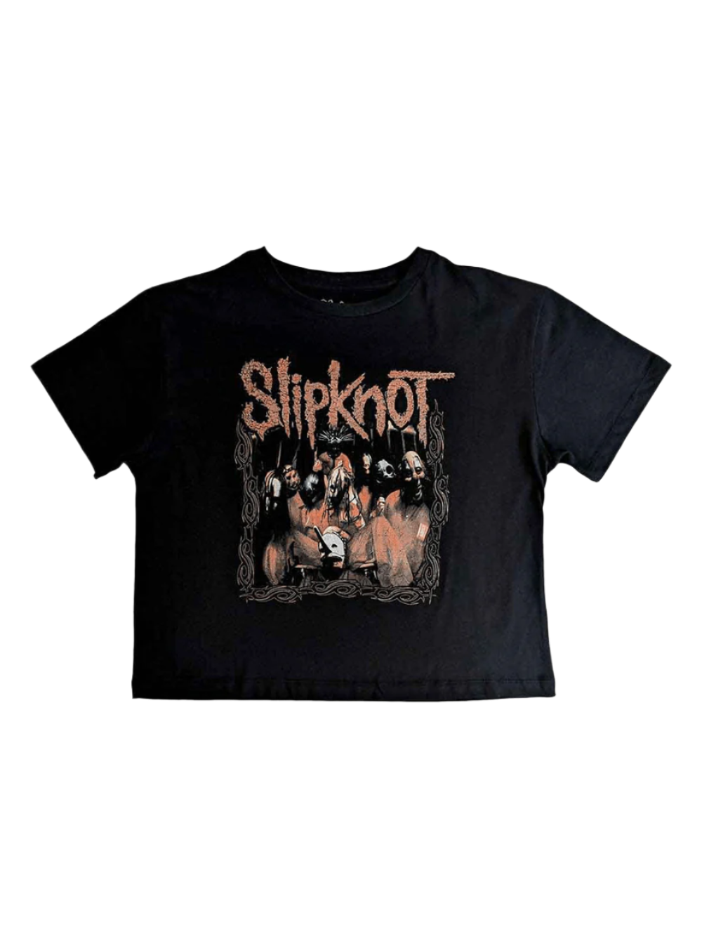 SLIPKNOT LADIES CROP TOP - First Blood Merchandise