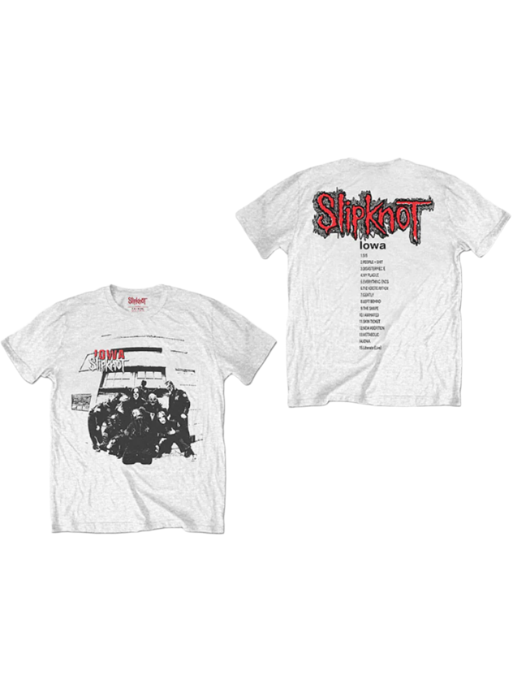 希少 デッドストック slipknot Iowa Tシャツ M Band Tee 希少 デッドストック slipknot Iowa Tシャツ M Band Tee
