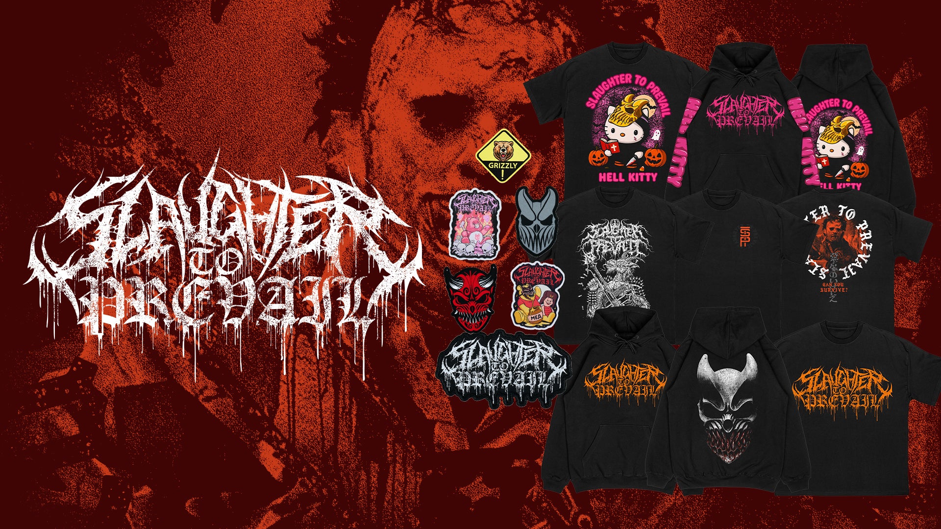 Slaughter to Prevail x Babymetal - Babyslaugher Bear - T-Shirt