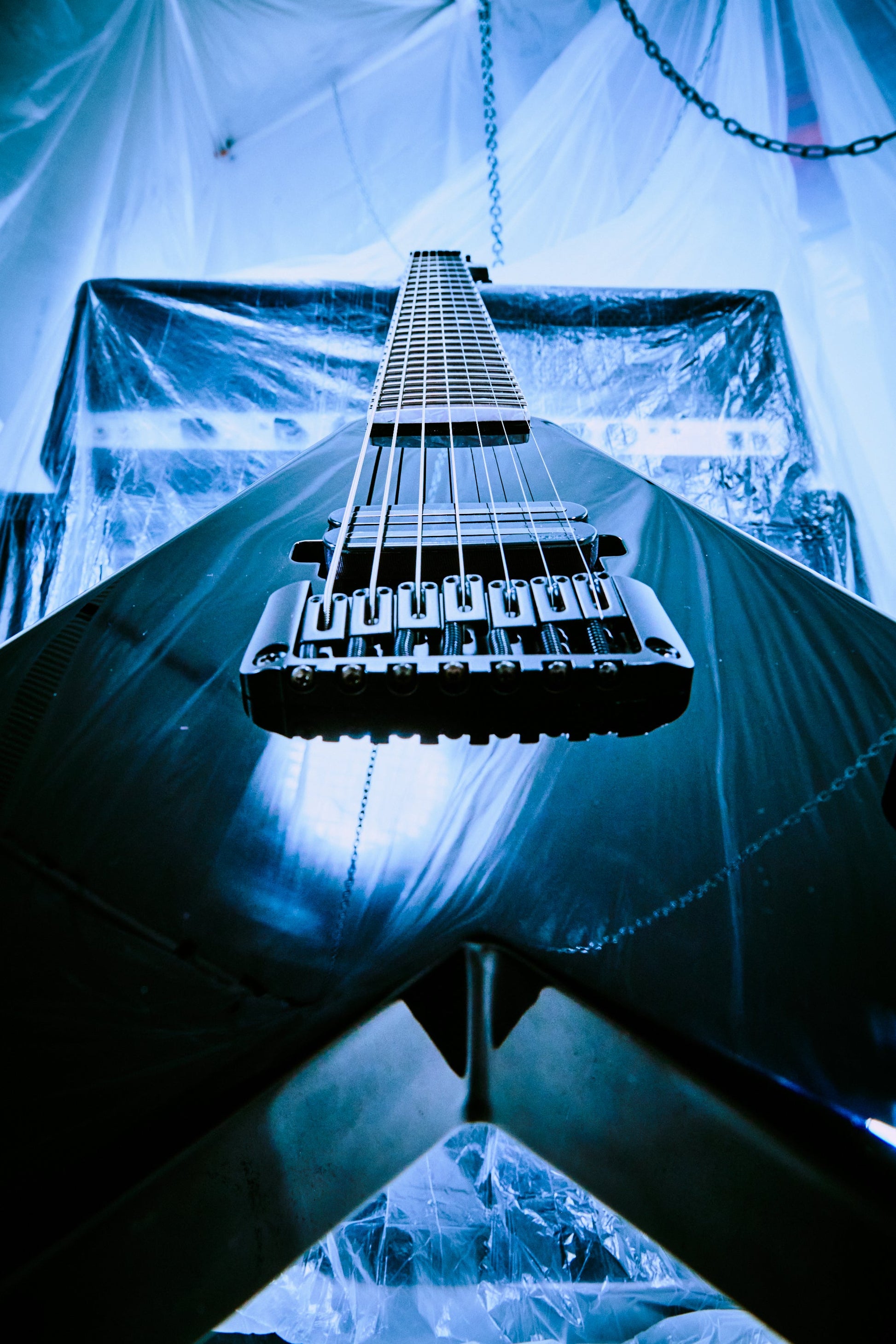 ESP LTD JACK SIMMONS "V" 7B - First Blood Merchandise