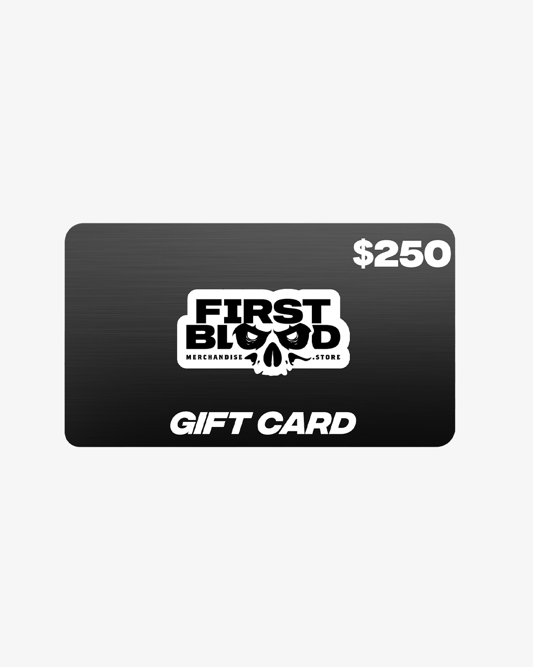 First Blood Gift Card - First Blood Merchandise