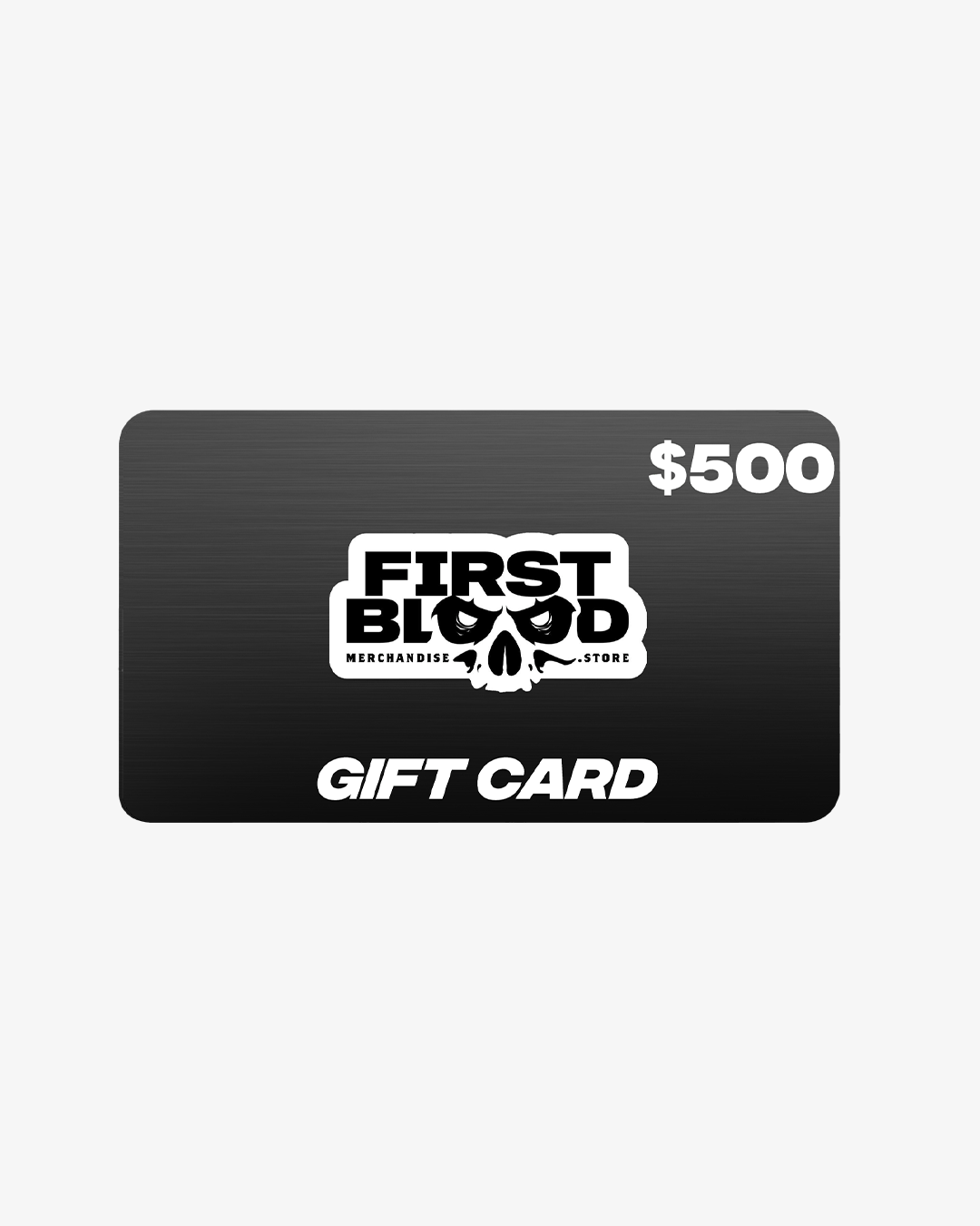 First Blood Gift Card - First Blood Merchandise