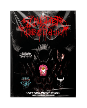 Slaughter To Prevail - 5 Badge Set - First Blood Merchandise