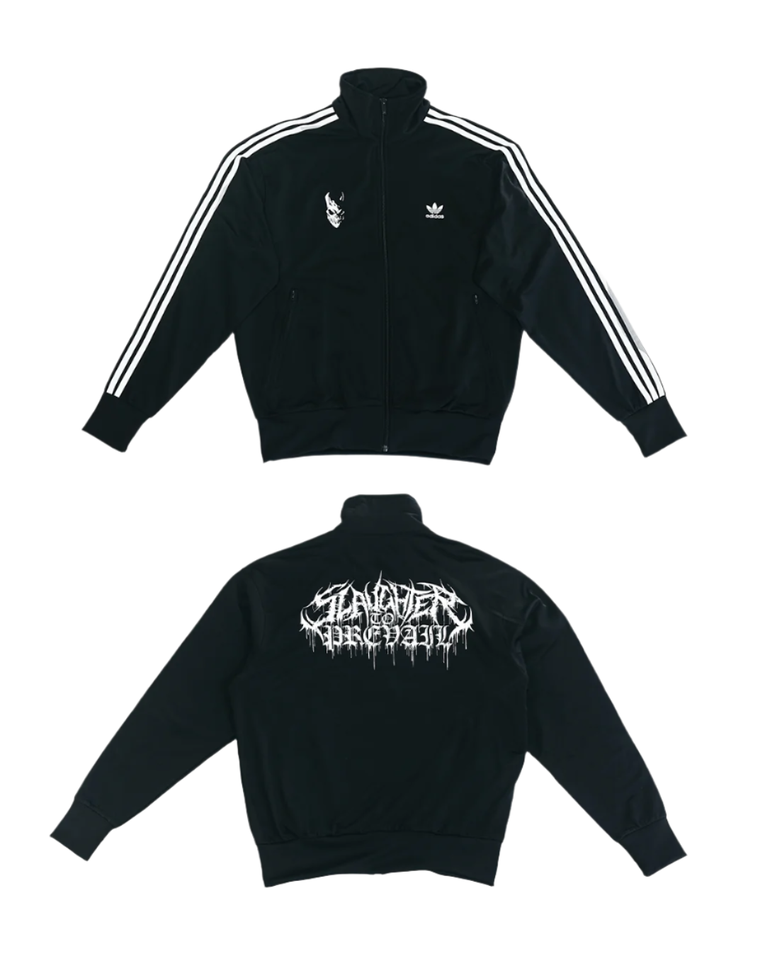 SLAUGHTER TO PREVAIL - ADI LOGO BLACK TRACK TOP - First Blood Merchandise