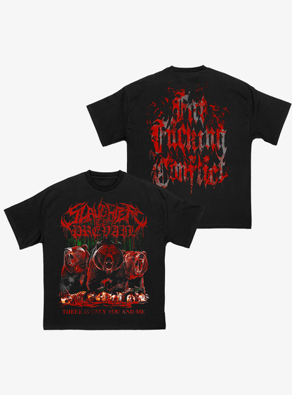 SLAUGHTER TO PREVAIL - BEAR CONFLICT SHIRT - First Blood Merchandise