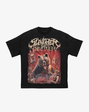 SLAUGHTER TO PREVAIL - BEAR T - SHIRT - First Blood Merchandise