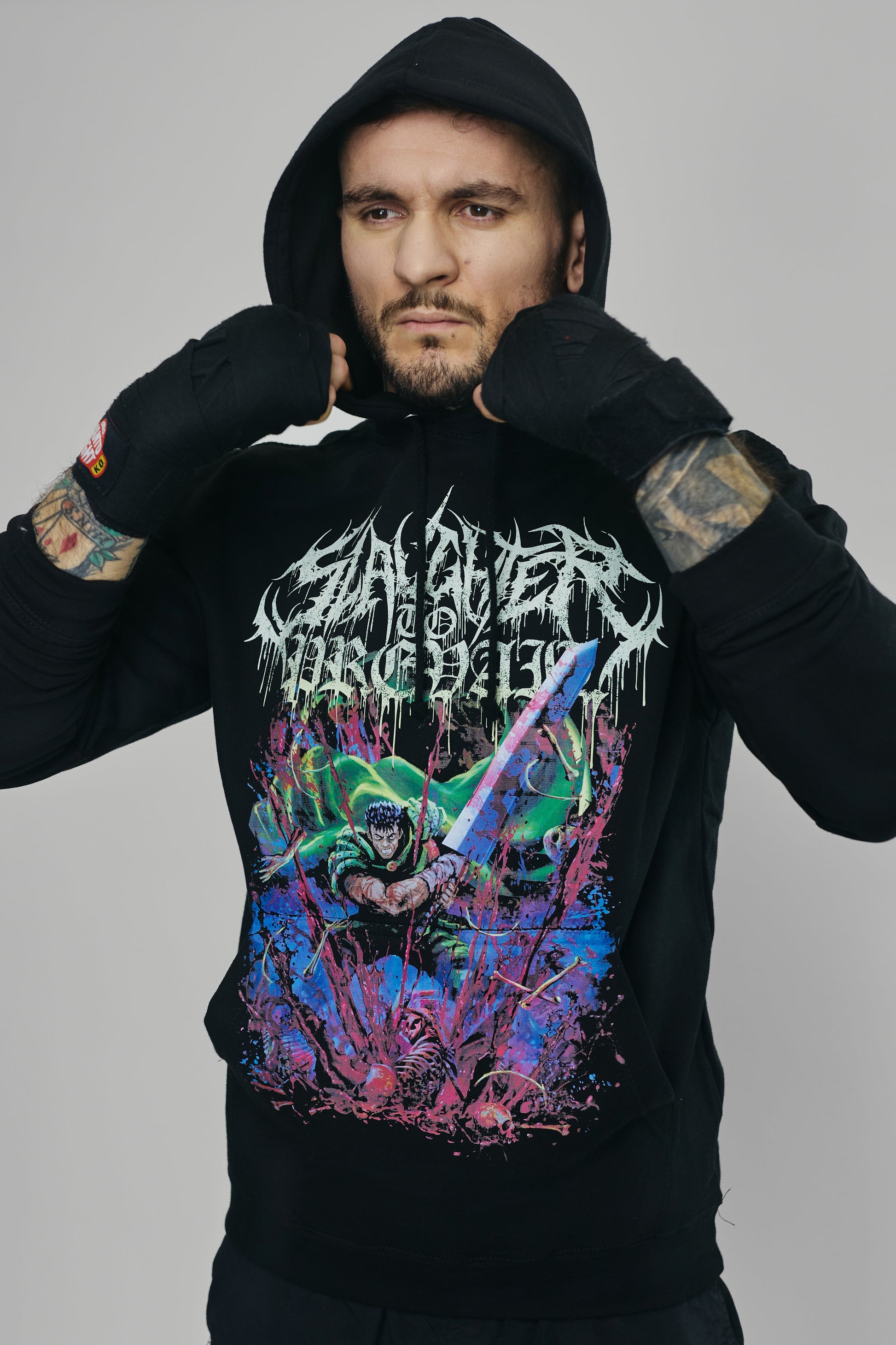 SLAUGHTER TO PREVAIL - BERSERK HOODIE - First Blood Merchandise