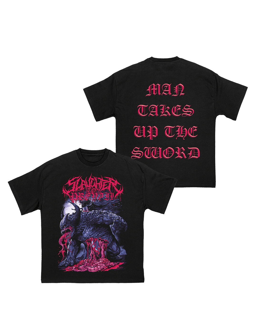 Slaughter to Prevail -Berserk Tour T-shirt - First Blood Merchandise