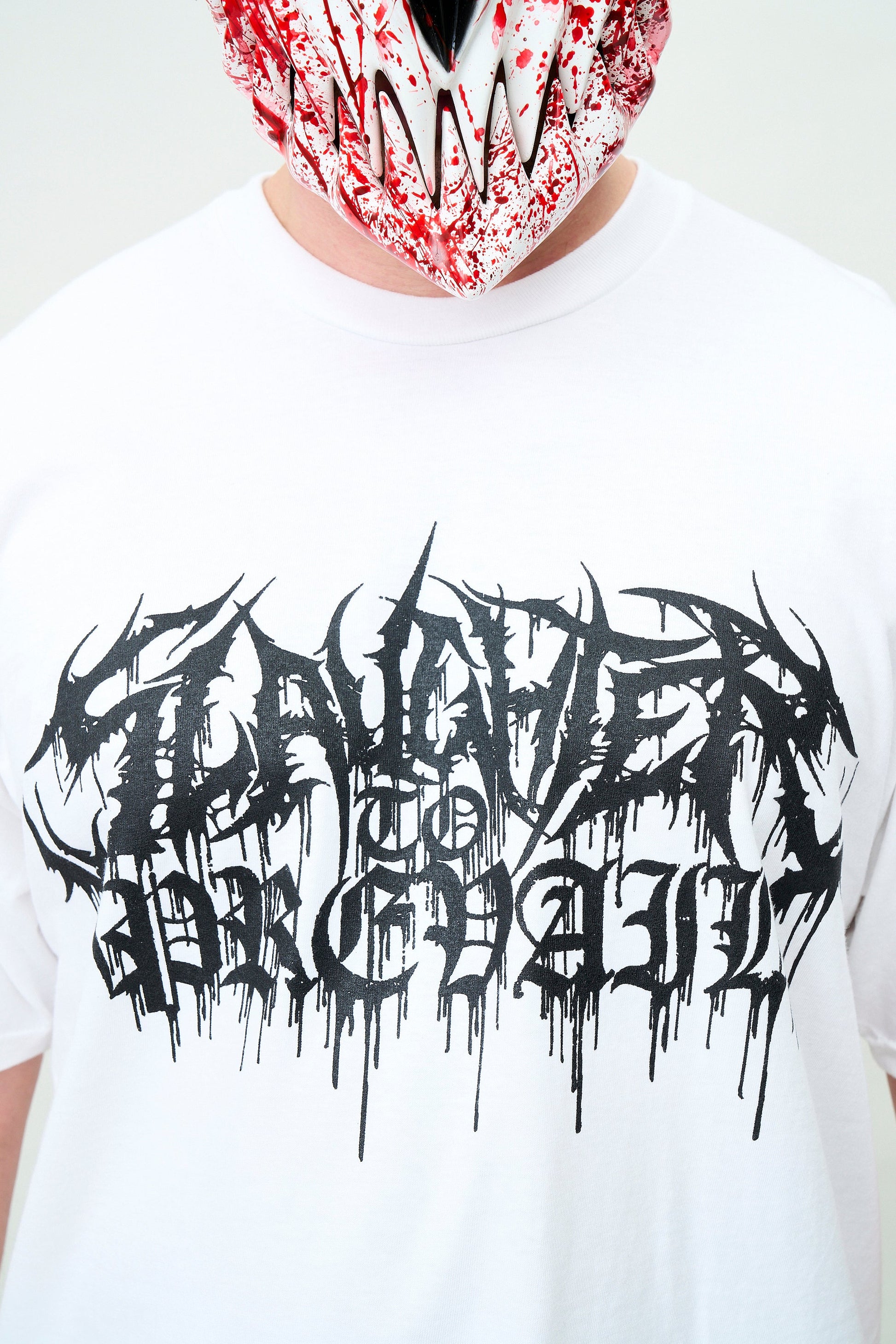 Slaughter to Prevail - Black Logo Mask - T-Shirt - First Blood Merchandise