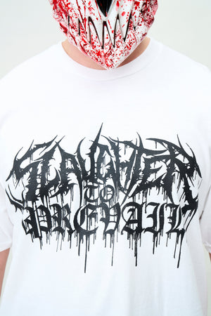 Slaughter to Prevail - Black Logo Mask - T-Shirt - First Blood Merchandise