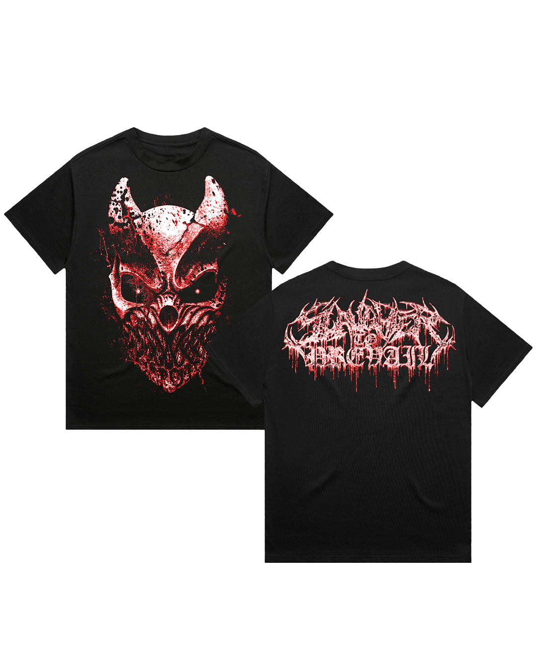 Slaughter to Prevail - Blood Mask - T-Shirt (Limited Edition) - First Blood Merchandise