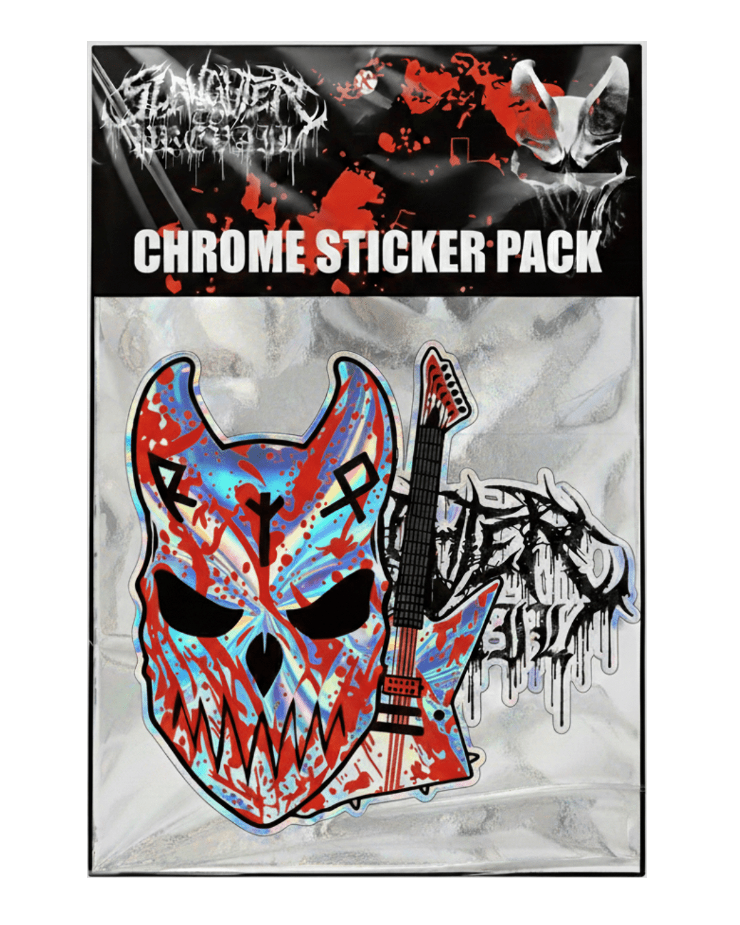 Slaughter To Prevail - Bloodchrome Trinity - Sticker Pack - First Blood Merchandise