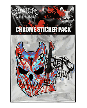 Slaughter To Prevail - Bloodchrome Trinity - Sticker Pack - First Blood Merchandise
