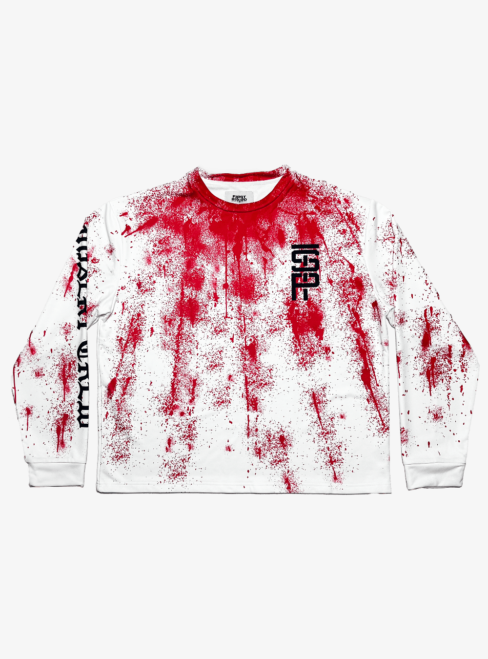 SLAUGHTER TO PREVAIL - BLOODY CREWNECK - First Blood Merchandise