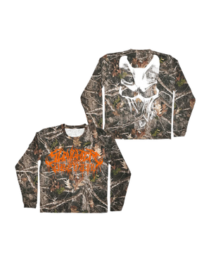 SLAUGHTER TO PREVAIL - CAMO WHITE MASK LONGSLEEVE - First Blood Merchandise