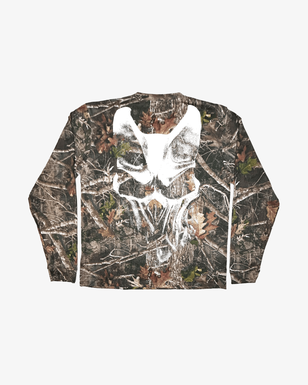 SLAUGHTER TO PREVAIL - CAMO WHITE MASK LONGSLEEVE - First Blood Merchandise