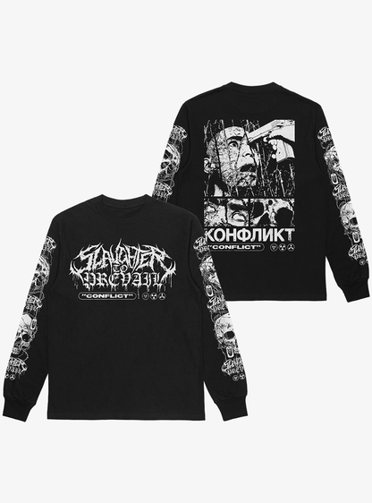 SLAUGHTER TO PREVAIL - CONFLICT LONGSLEEVE - First Blood Merchandise