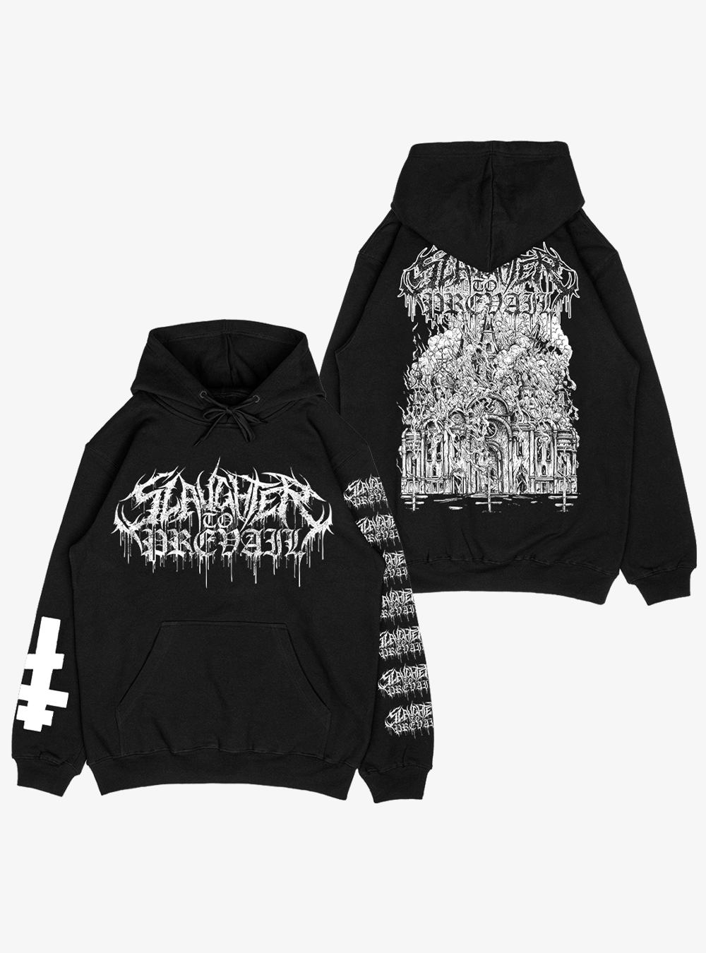 SLAUGHTER TO PREVAIL - DEMOLISHER HOODIE - First Blood Merchandise