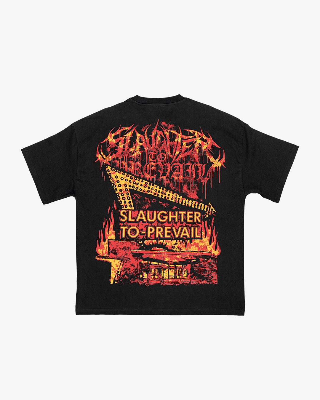 SLAUGHTER TO PREVAIL - DINER T - SHIRT - First Blood Merchandise