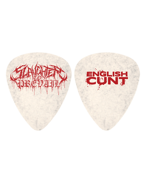 Slaughter To Prevail - English Cunt Guitar Pick - First Blood Merchandise