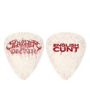 Slaughter To Prevail - English Cunt Guitar Pick - First Blood Merchandise