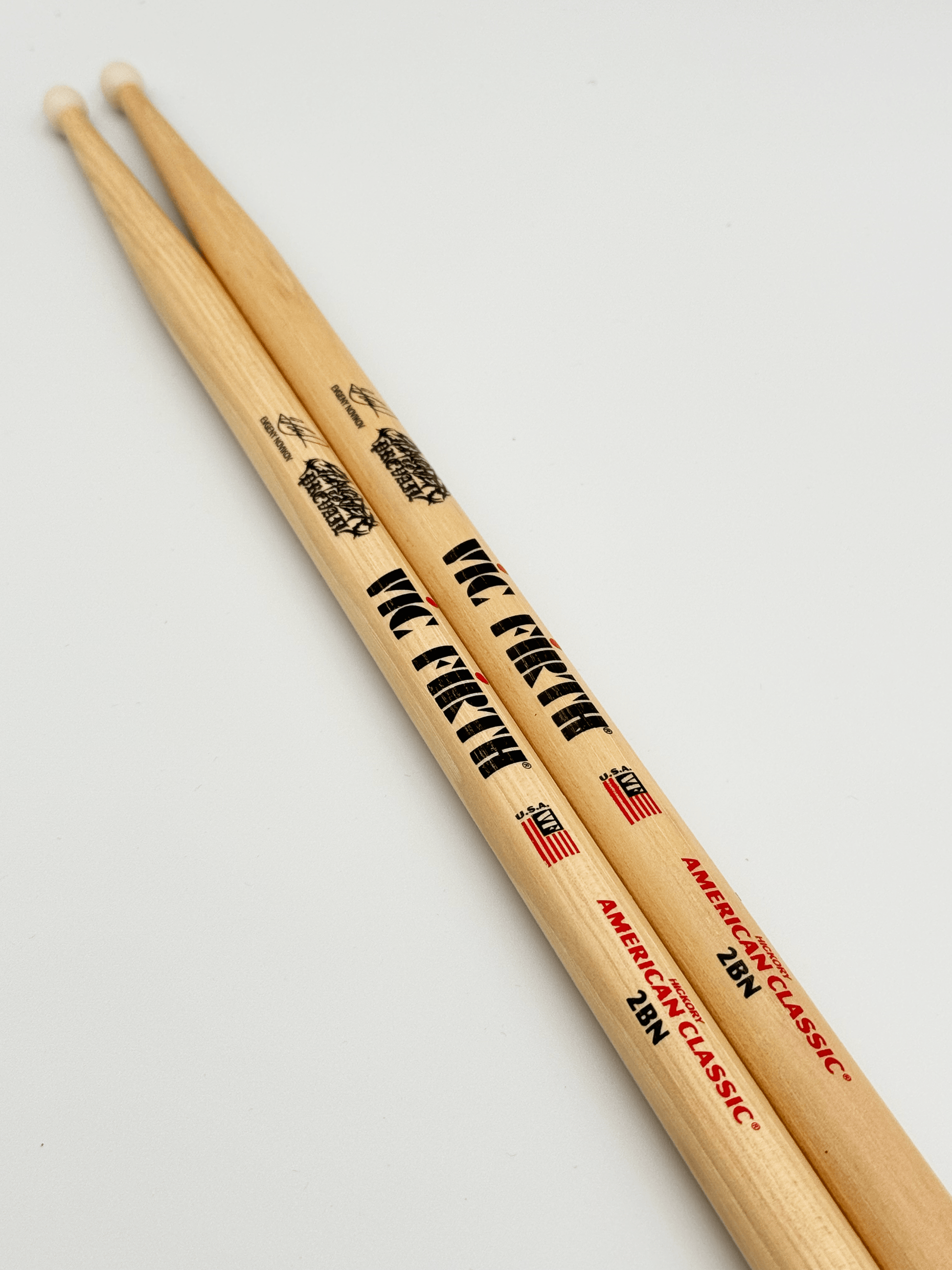 Slaughter To Prevail - Evgeny Novikov Drumsticks Signatures - First Blood Merchandise