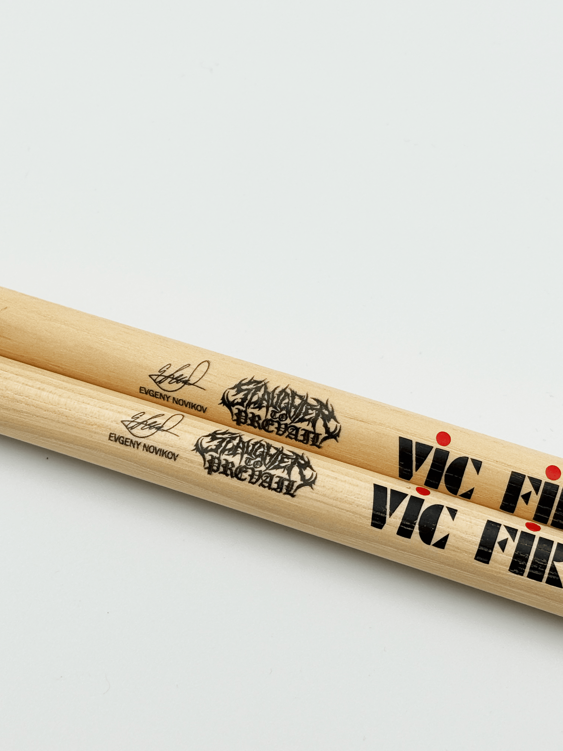 Slaughter To Prevail - Evgeny Novikov Drumsticks Signatures - First Blood Merchandise