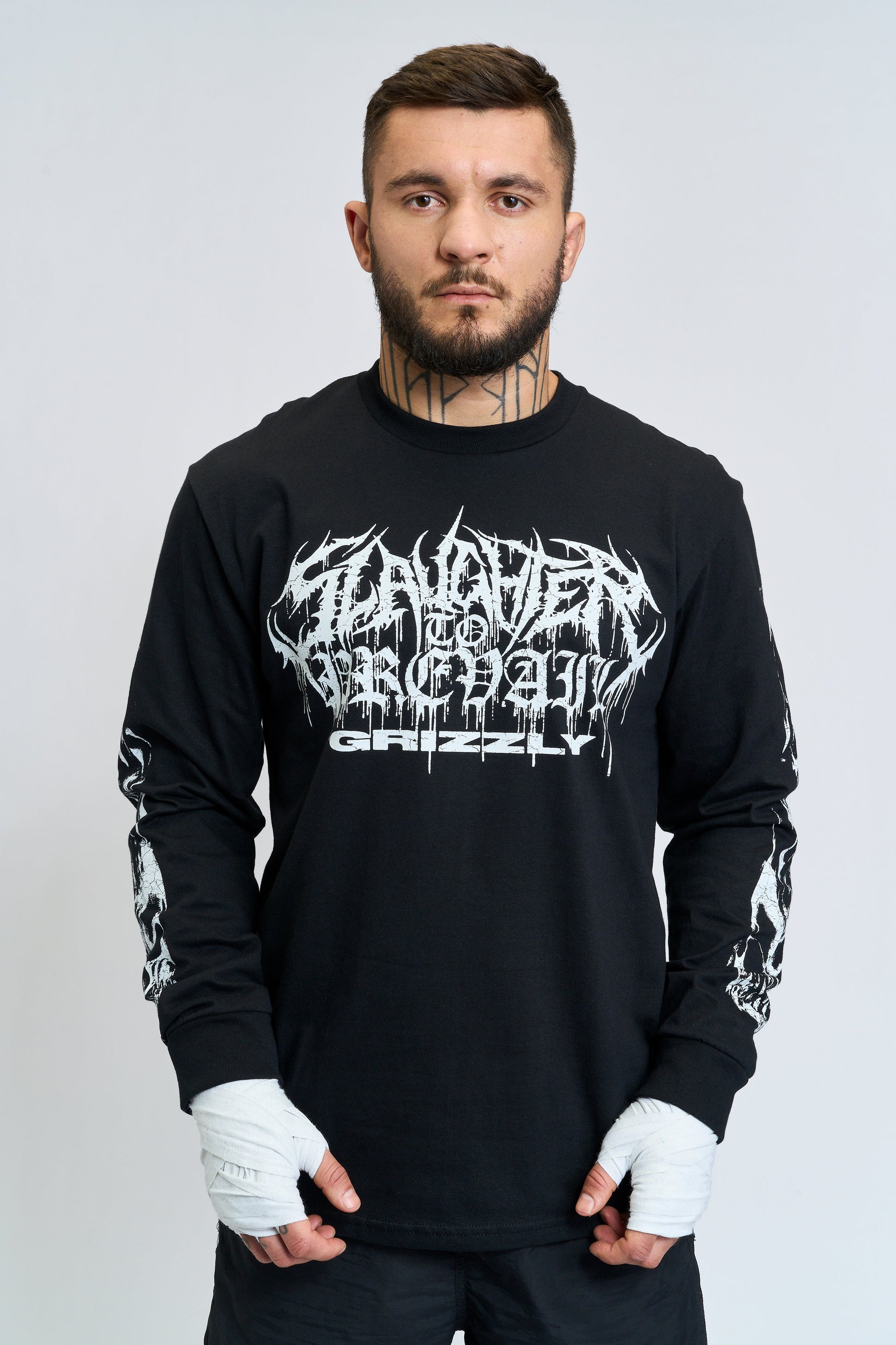 Slaughter to Prevail - Flame Grizzly - Longsleeve - First Blood Merchandise