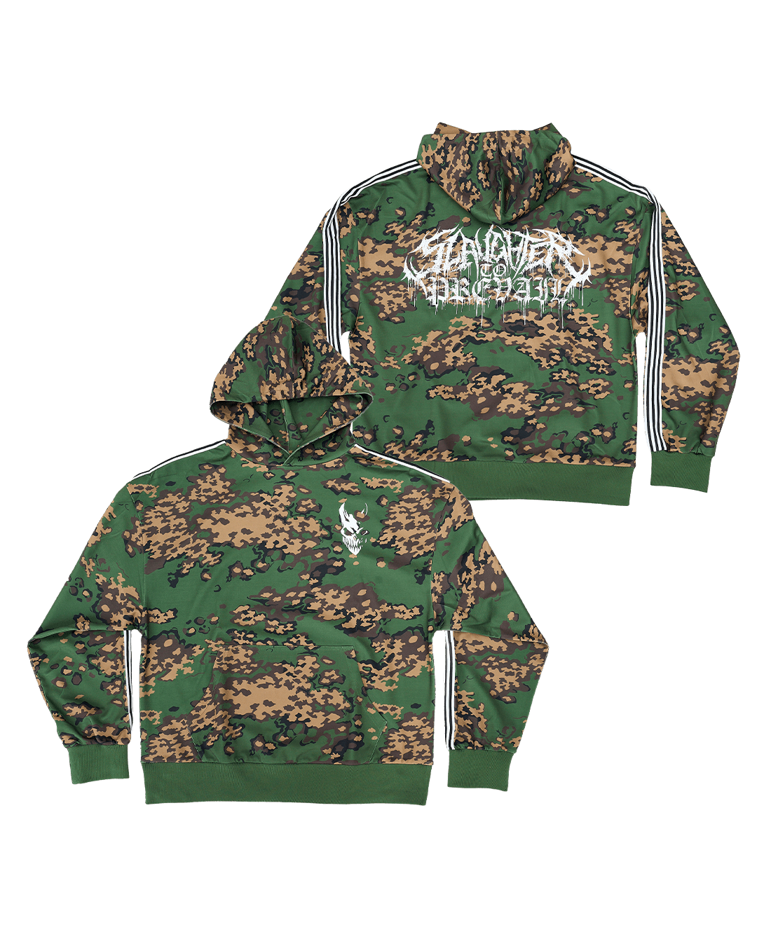 Slaughter to Prevail - Gopnik Camo - Hoodie - First Blood Merchandise