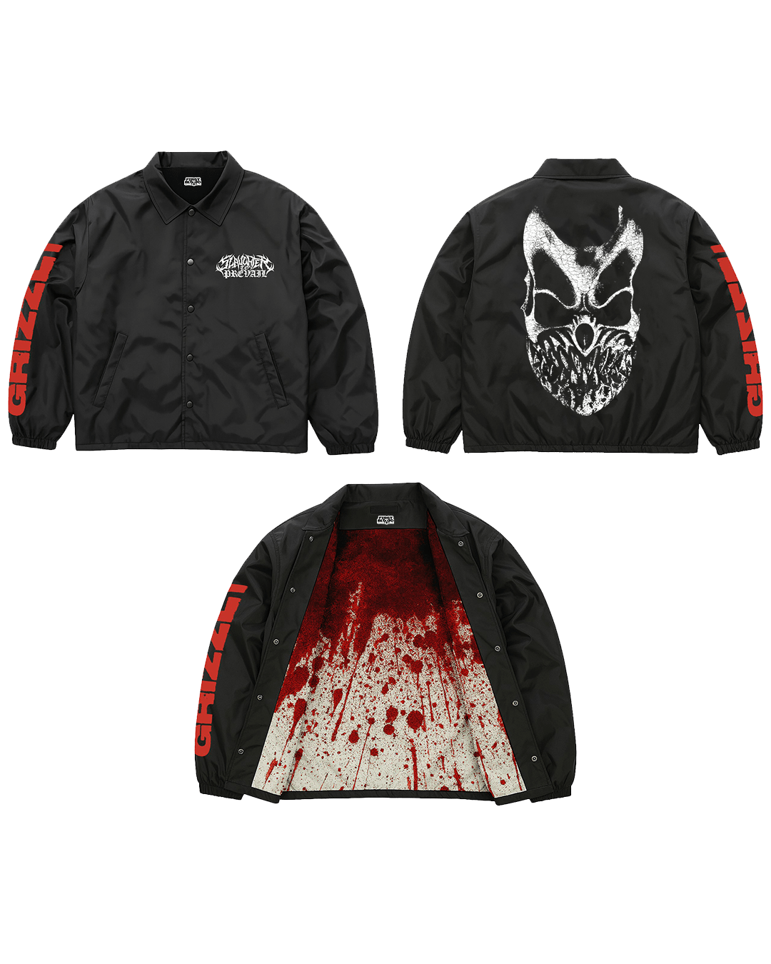 Slaughter to Prevail - Grizzly - Coach Jacket - First Blood Merchandise