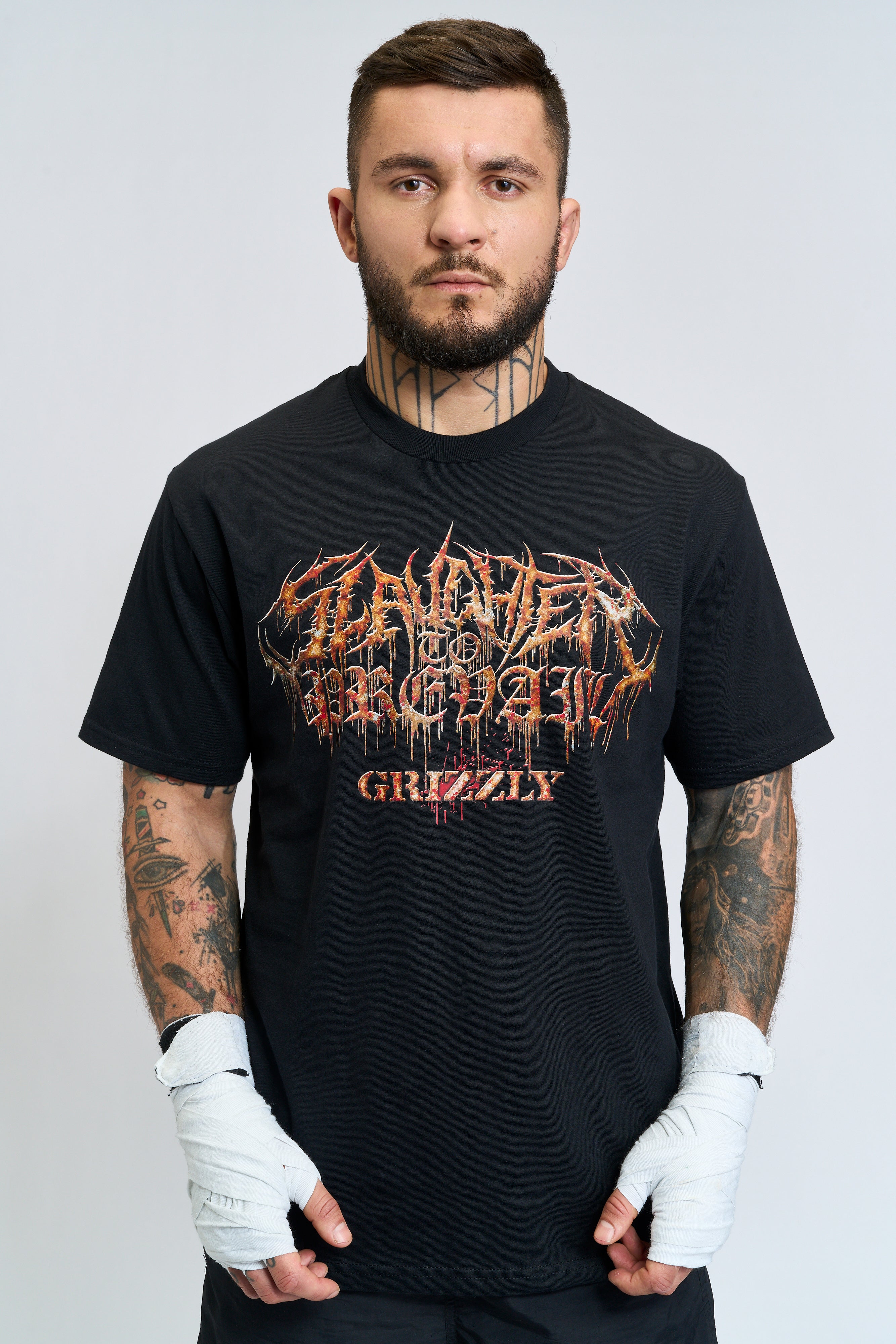 Slaughter to Prevail Tシャツ Mサイズ ブ Amazon.com: Slaughter to Prevail T-Shirt : Clothing, Shoes