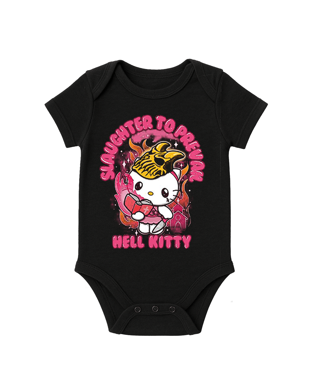 Slaughter to Prevail - Hell Kitty - Baby Bodysuit - First Blood Merchandise