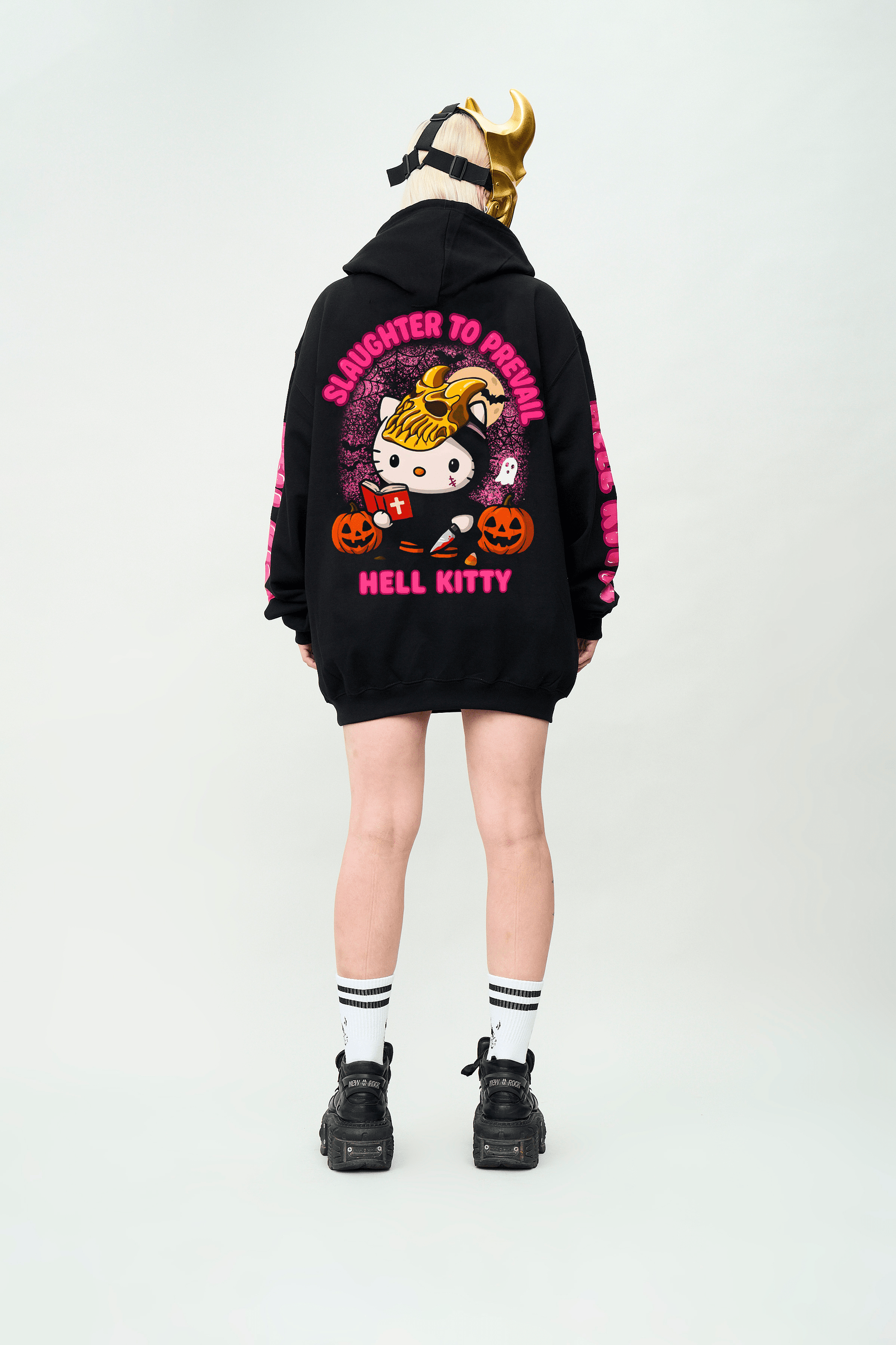Slaughter to Prevail - Hell Kitty Halloween - Hoodie - First Blood Merchandise