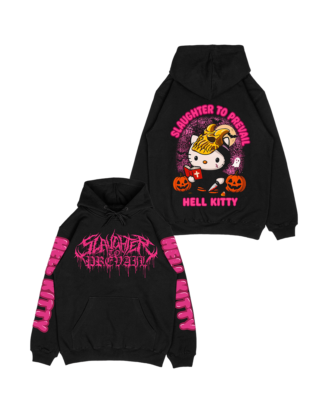 Slaughter to Prevail - Hell Kitty Halloween - Hoodie - First Blood Merchandise