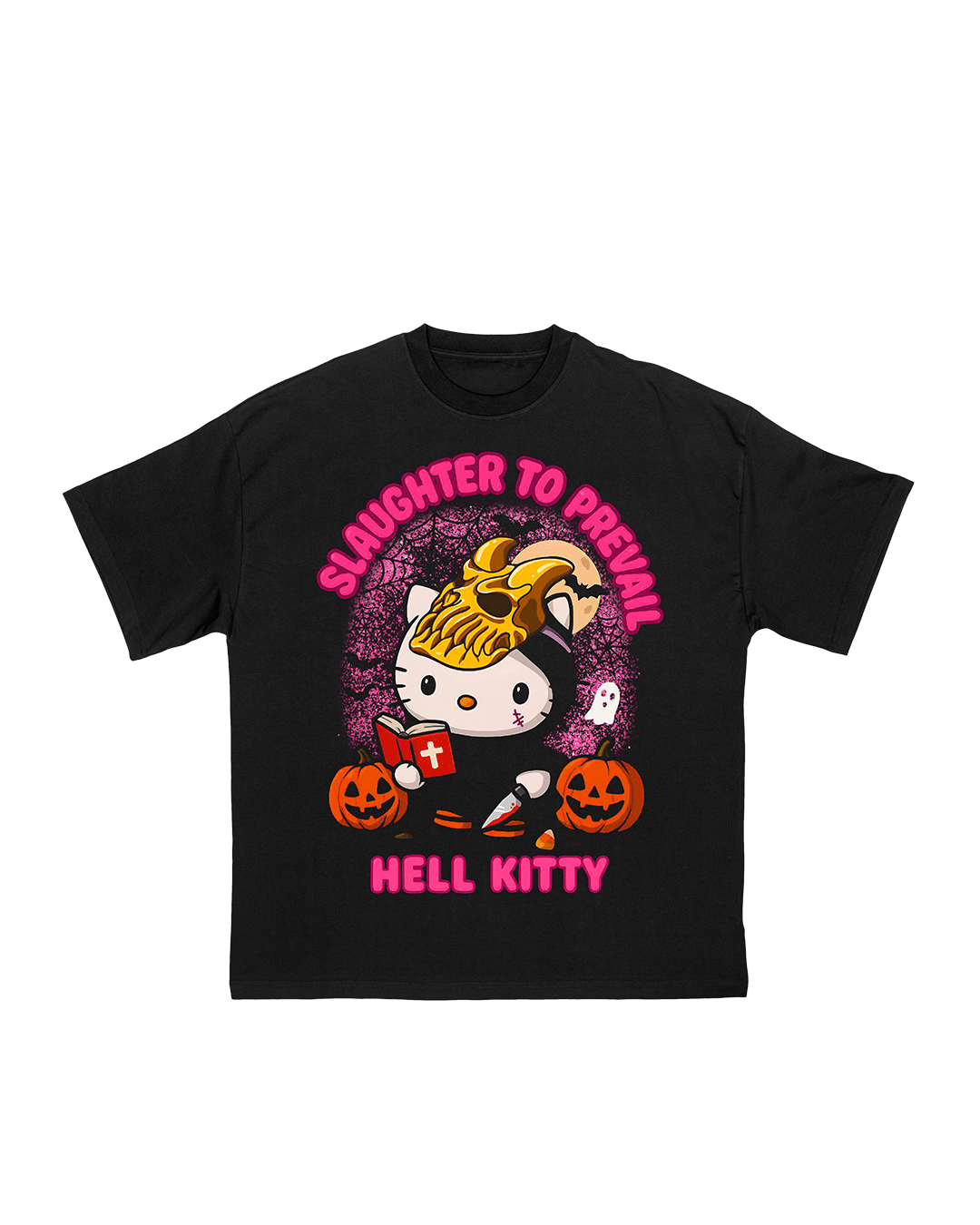 Slaughter to Prevail - Hell Kitty Halloween - T-Shirt - First Blood Merchandise