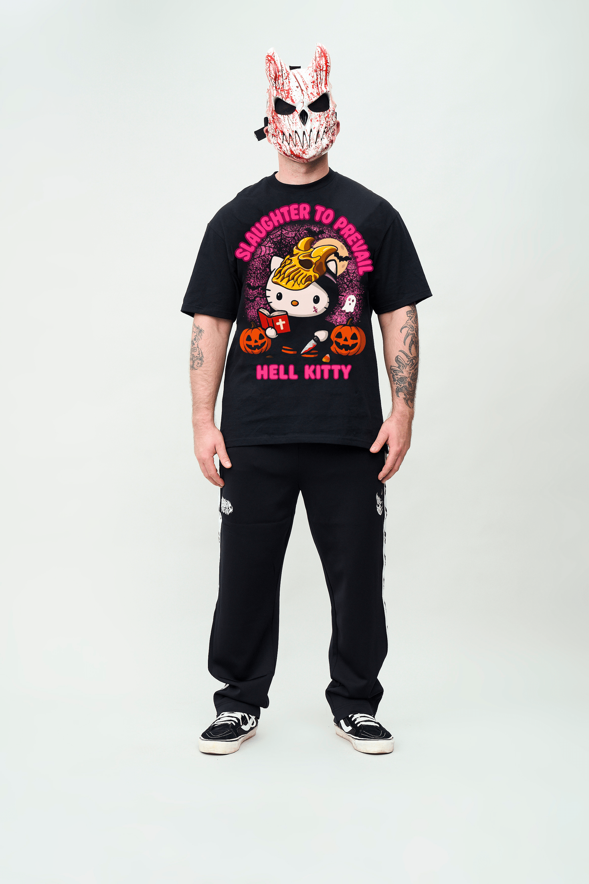 Slaughter to Prevail - Hell Kitty Halloween - T-Shirt - First Blood Merchandise