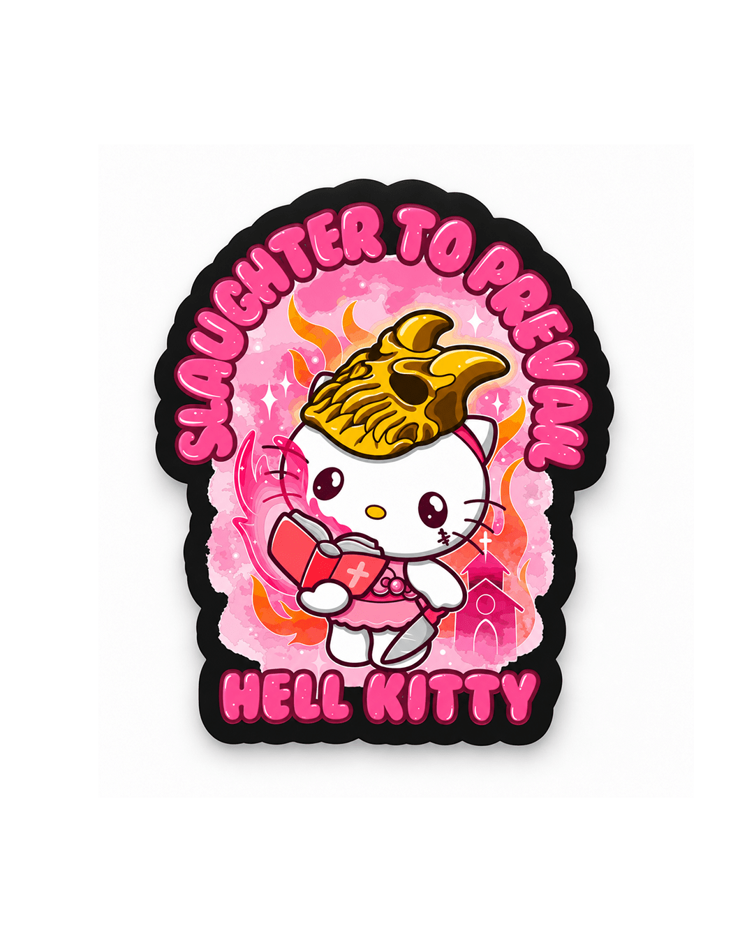 Slaughter to Prevail - Hell Kitty - Magnet - First Blood Merchandise