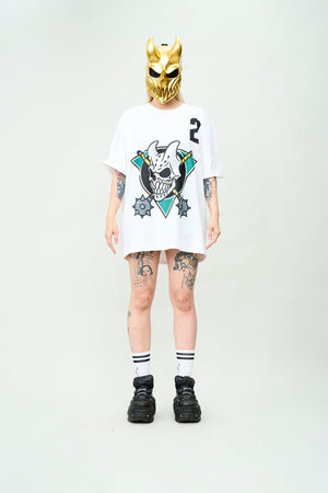 Slaughter to Prevail - Hockey White - T-Shirt - First Blood Merchandise