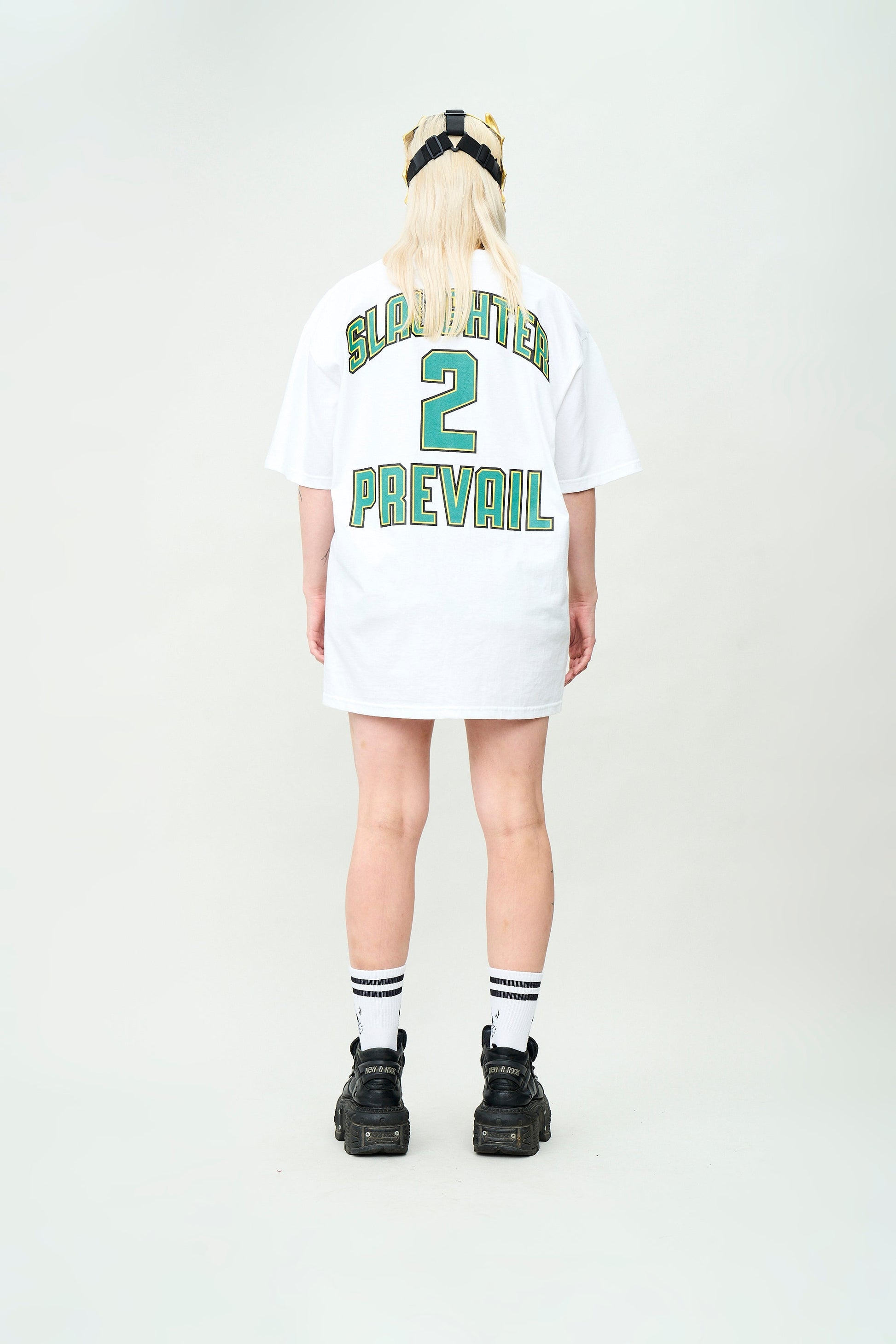 Slaughter to Prevail - Hockey White - T-Shirt - First Blood Merchandise
