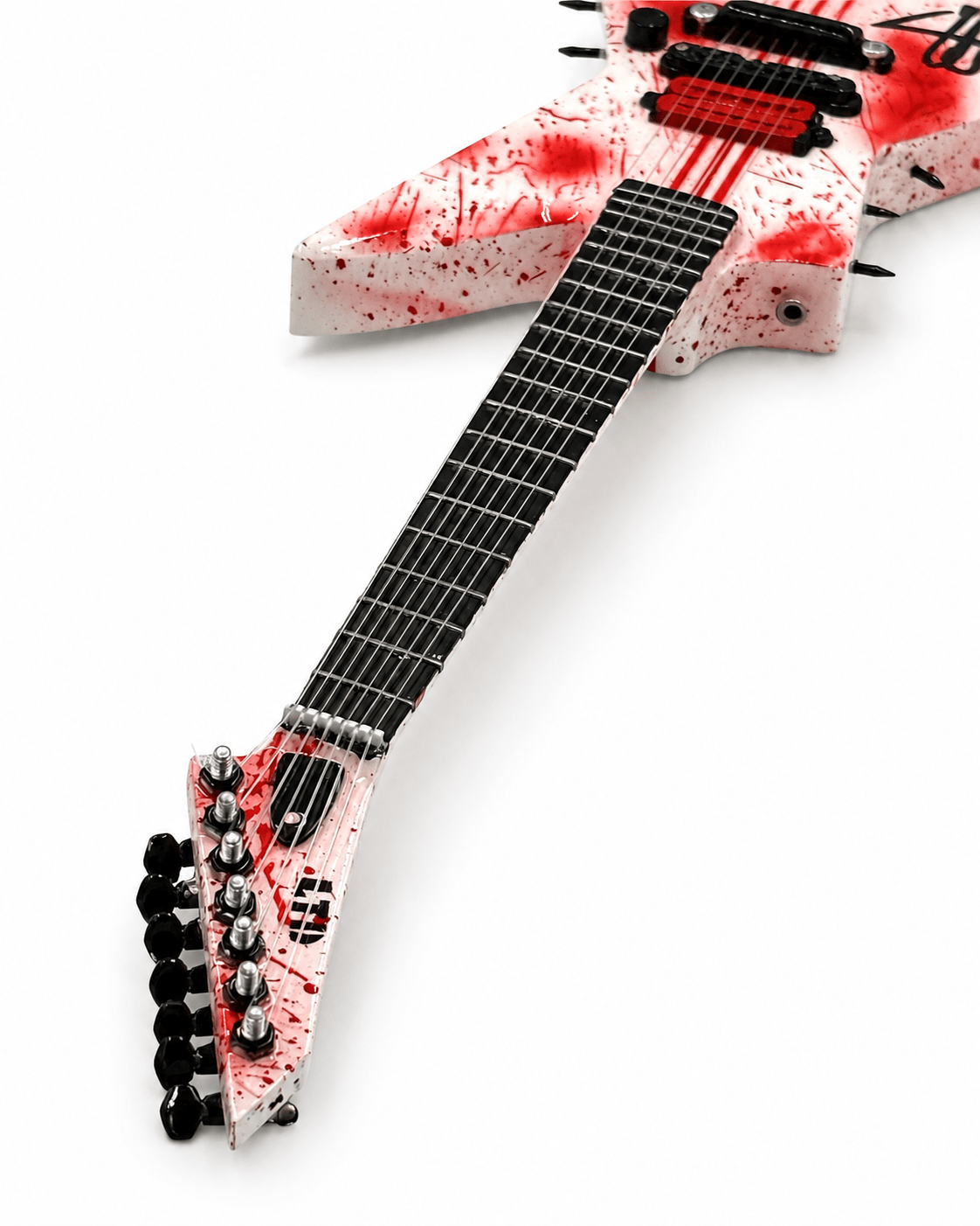 Slaughter to Prevail - Jack's Signed Mini Guitar - First Blood Merchandise