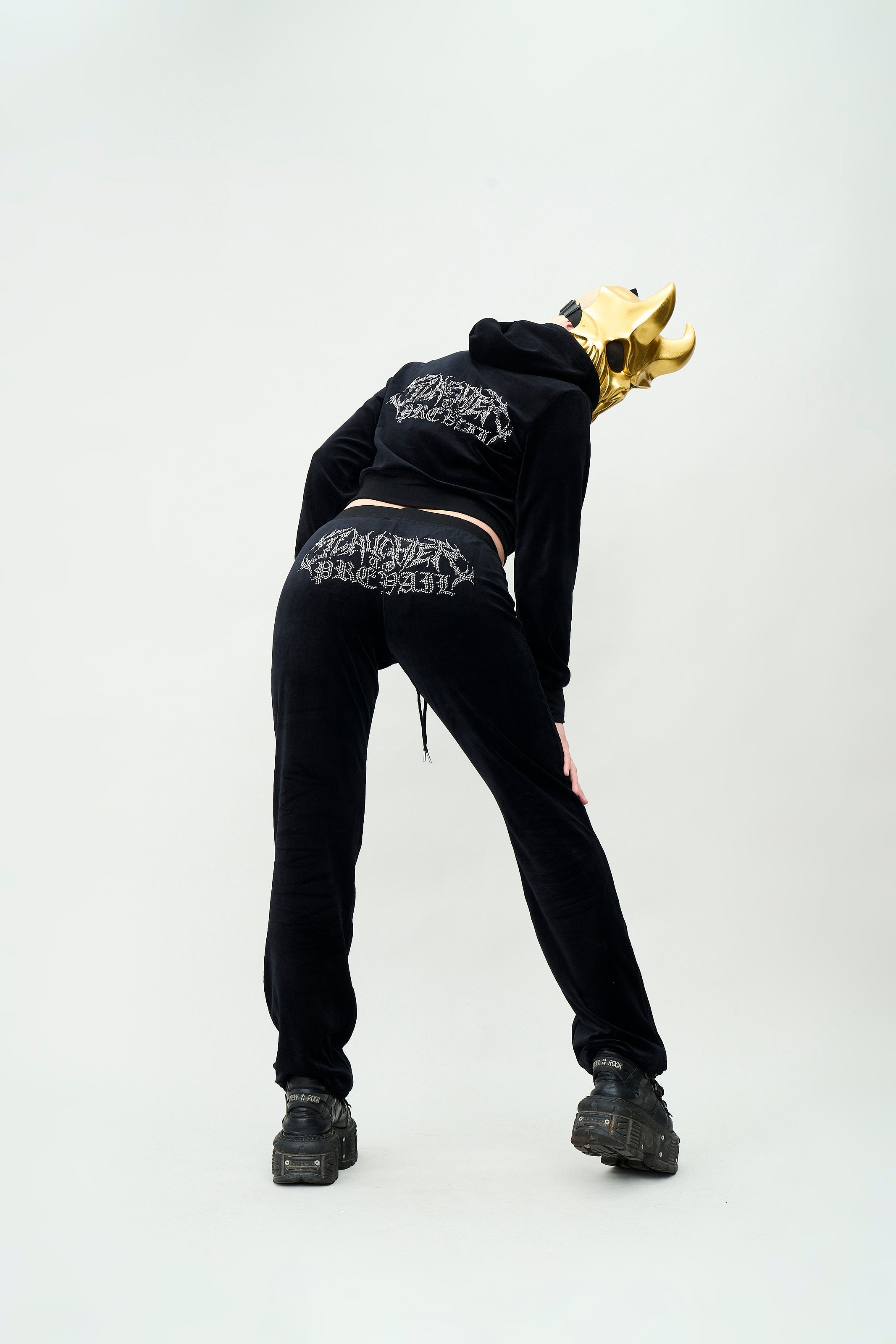 BLESS ブレスユー velours track pants Slaughter to Prevail - Juicy Slam Velour - Track Pants