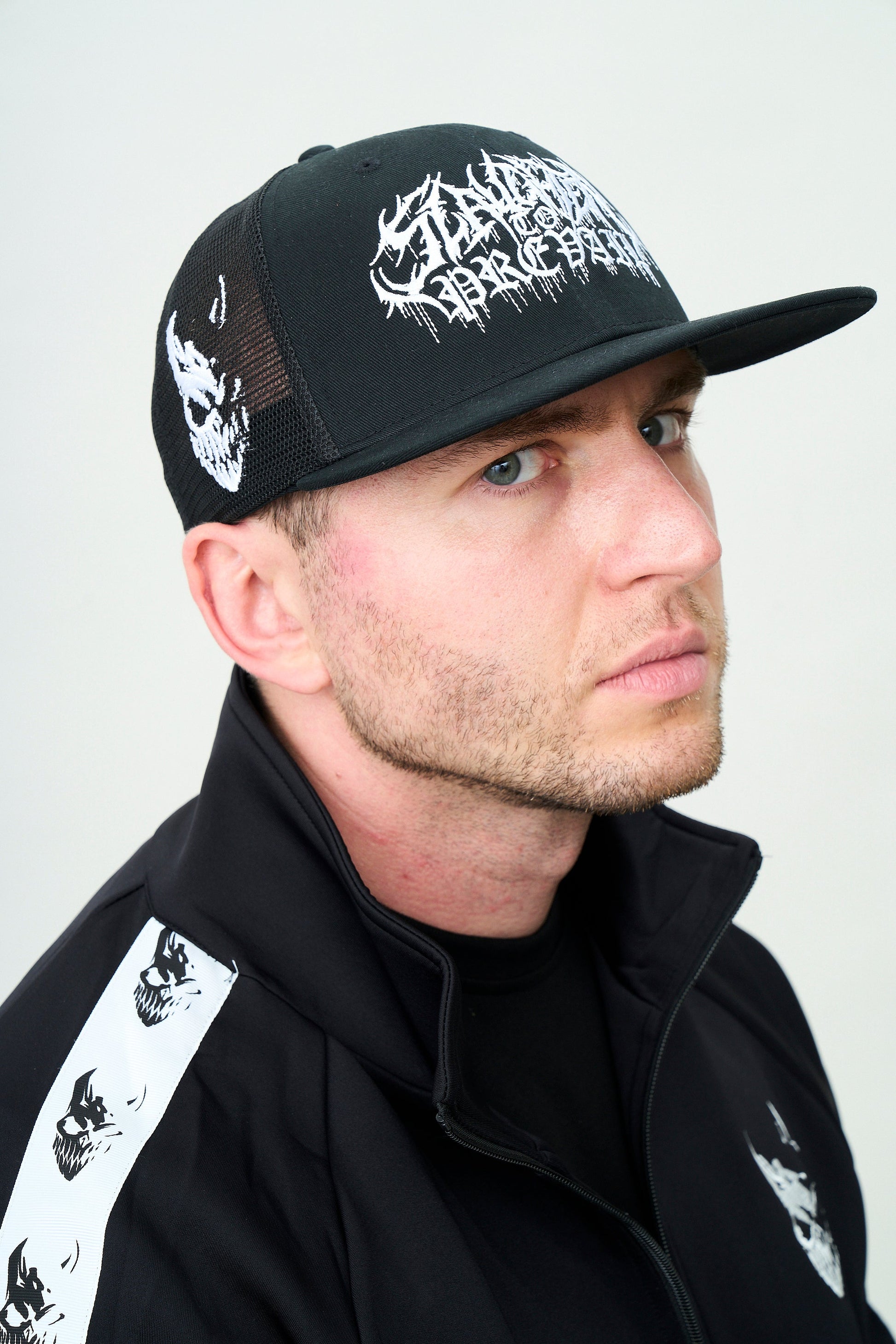 Slaughter to Prevail - Mask Logo - Trucker Cap - First Blood Merchandise
