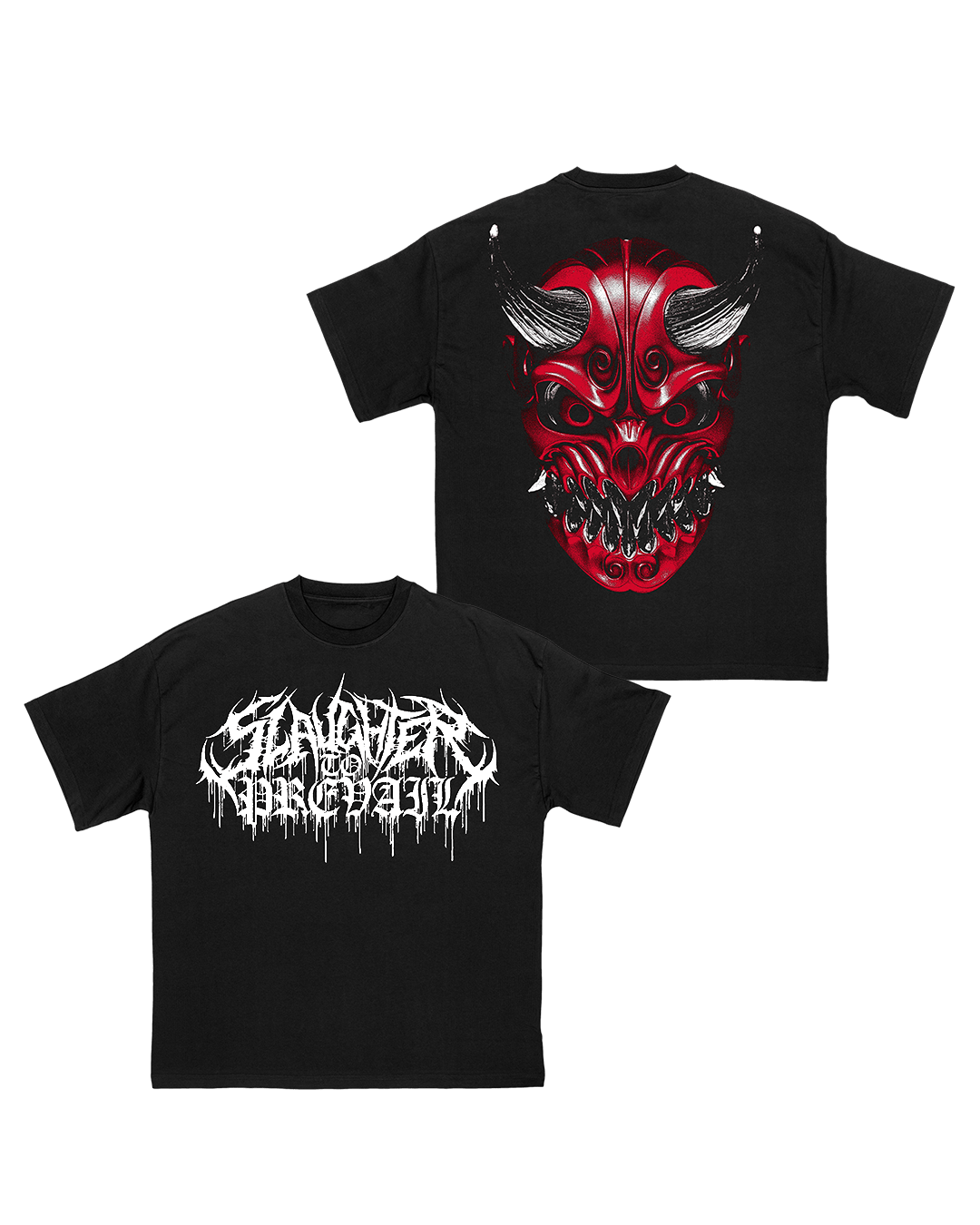 Slaughter to Prevail - Oni Red - T-Shirt - First Blood Merchandise